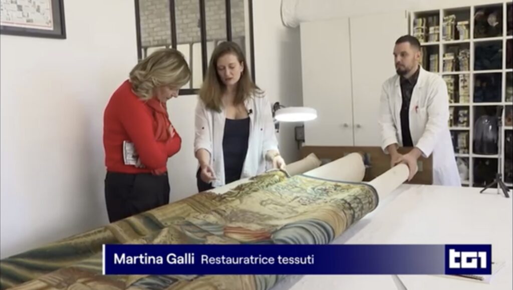 Passage de l’atelier dans le journal du soir de la RAI 1